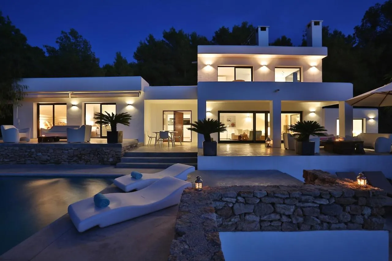 Gorgeous Ibiza Villa Las Palomas 4 Bedrooms Beautiful Sunset Country View San Jose